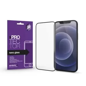 XPRO Nano Glass kijelzővédő fekete kerettel Apple iPhone 15 Plus készülékhez