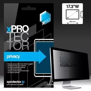 XPRO Privacy kijelzővédő fólia Monitor 17.3″ W 383x215mm