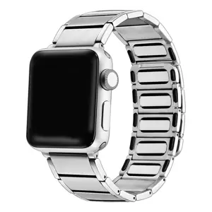 XPRO Apple Watch rozsdamentes acél szíj mágneses csattal ezüst 42mm / 44mm / 45mm / 49mm