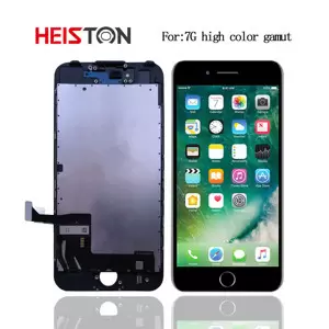 Heiston FHD magas színtartományú Fekete kijelző Apple iPhone 7 készülékhez